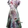 robe vintage 1950 de cocktail fleuri