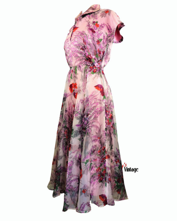 robe-cocktail-1950-imprimé