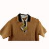 polo-vintage-1960-neuf-marron-made-in-france
