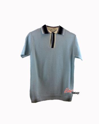 polo-vintage-1960-neuf-bleu-clair-made-in-france-en-maille