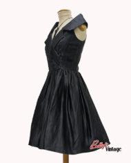 robe-de-soirée-noire-donella- vintage