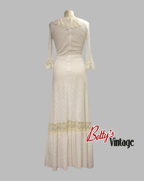 Robe bohémienne dos