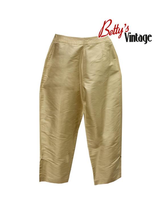 corsaire vintage 1960 taille haute dos