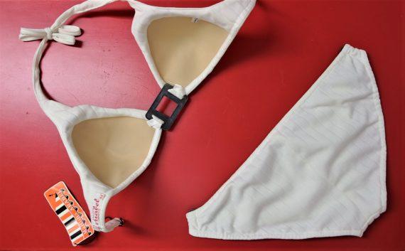 maillot vintage 1970 blanc