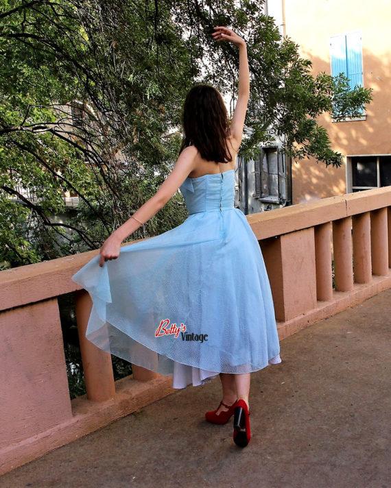 robe-vintage-1950-bleu-clair