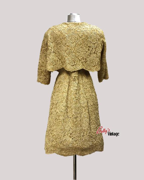 ensemble-vintage-1950-beige-en-guipur-robe-cocktail.-4jpg