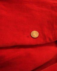 robe vintage 1950’s rouge en velours (4)