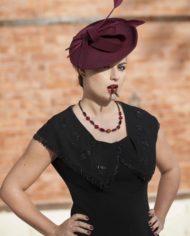 robe vintage 1920’s 1930’s noire et perle rémy andré gatsby (4)