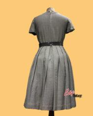 robe-vintage-1950-à-carreaux-en-laine- francie rêve paris4jpg (4)