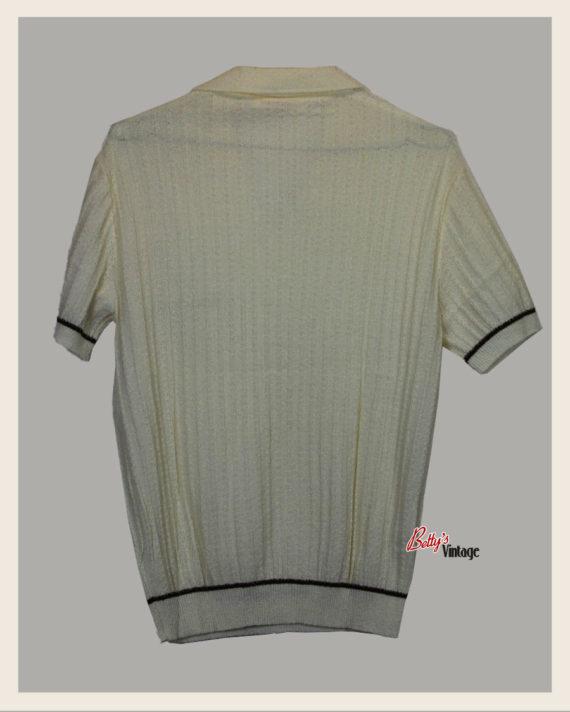 polo-vintage-homme-1960&rsquo;s-crème-ecusson-ecuyer-dzezi.2jpg