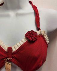 maillot de bain rétro vintage 1950 bikini rouge (11)
