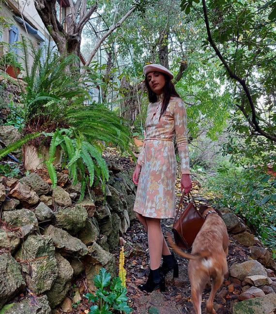 robe-pull-vintage-1970-couleurs-pastel-made-in-france