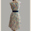 robe vintage- robe vintage 1950-robe 1950-robe à fleurs- robe vintage à fleurs-robe pastel-robe couleurs pastel-vintage dress- vintage outfit-vintage look