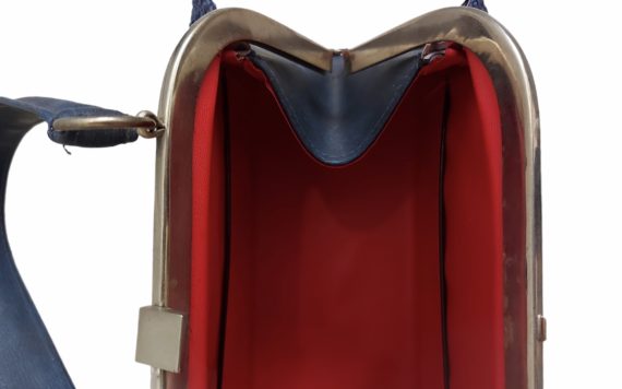 Sac vintage 1960 en raphia