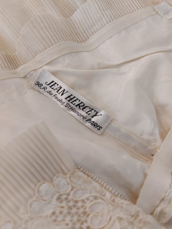 robe vintage 1950 de soirée haute couture jean hercey paris