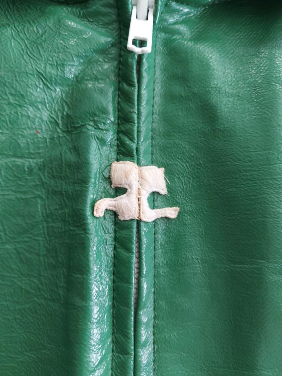 veste vintage courrèges pour femme verte (10)