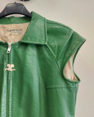 veste vintage courrèges pour femme verte (11)