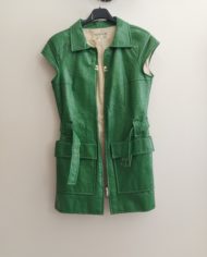 veste vintage courrèges pour femme verte (13)