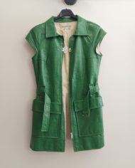 veste vintage courrèges pour femme verte (2)