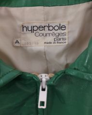 veste vintage courrèges pour femme verte (3)