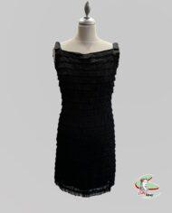 robe vintage à frange 1960