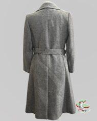 manteau vintage 1960 gris
