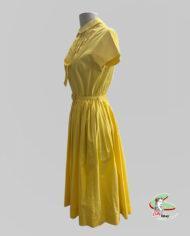 robe vintage 1950 jaune