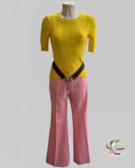 pantalon rose vintage 1970