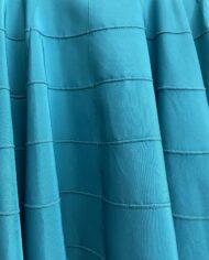 Robe en soie bleu foncé Jonathan Logan rétro vintage 1950