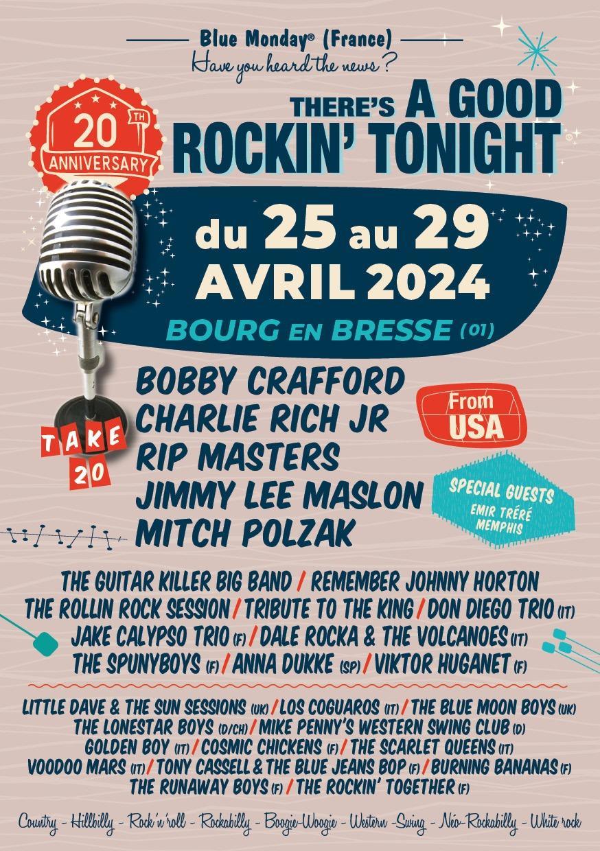 Festival- festival good rockin' tonight - festival good rockin' tonight 2024- événement retro- événement vintage