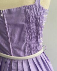 robe mauve Marie Bonheur en coton de 1950