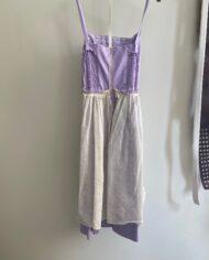 robe mauve Marie Bonheur en coton de 1950