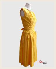 robe-jaune Carabi -à-broderies-02